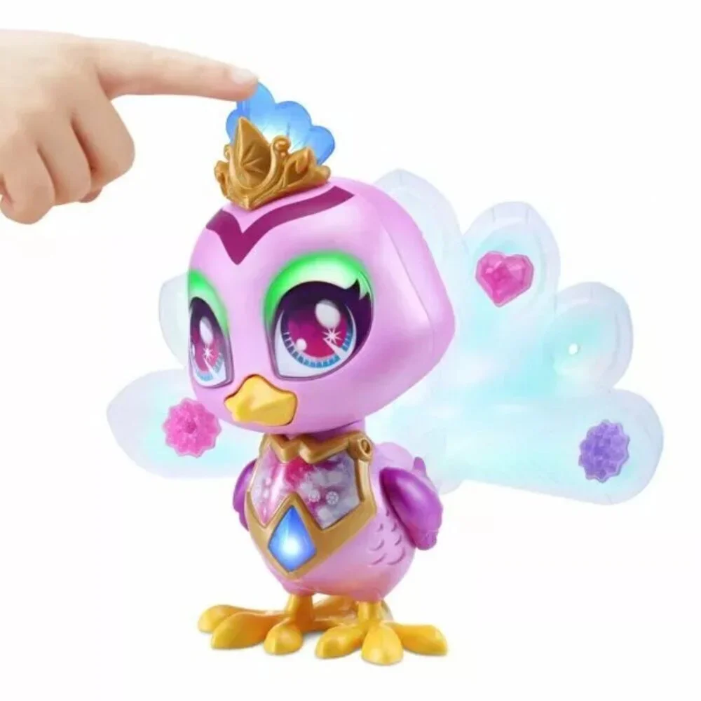 NEW Vtech Myla's Sparkling Friends Color Changing Magic Penny the Peacock